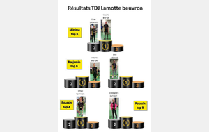 Résultats TDJ de Lamotte beuvron 15 12 2019